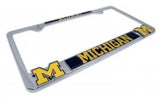 Michigan Alumni 3D Metal License Plate Frame