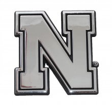 Nebraska Huskers Metal Auto Emblem