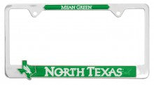 North Texas Mean Green 3D License Plate Frame