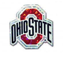 Ohio State Red Reflective Decal