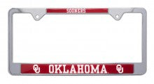 University of Oklahoma Sooners Metal License Plate Frame