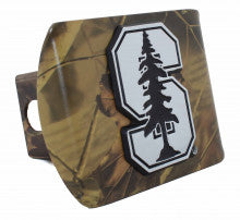 Stanford University Camo Metal Hitch Cover