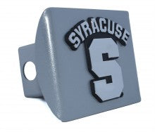 Syracuse University Silver Metal Hitch Cover