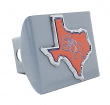 Sam Houston State University Silver Metal Hitch Cover