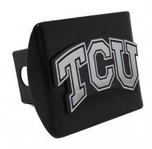 TCU Classic Black Metal Hitch Cover