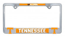 Tennessee Alumni 3D Metal License Plate Frame