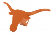 University of Texas Longhorns Orange Large Metal Hitch Cover