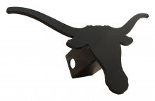 University of Texas Longhorns Black Large Metal Hitch Cover
