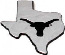 University of Texas Longhorns Debossed Metal Auto Emblem