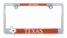 University of Texas Alumni Texas 3D Metal License Plate Frame