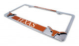 University of Texas Longhorn 3D Metal License Plate Frame