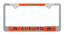 University of Auburn Tigers Metal License Plate Frame