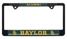 Baylor University Alumni Black License Plate Frame