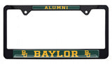 Baylor University Alumni Black License Plate Frame