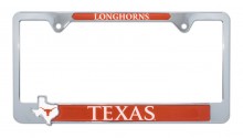 University of Texas Longhorn Texas 3D  Metal License Plate Frame