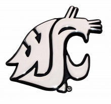 Washington State University Cougars Metal Auto Emblem