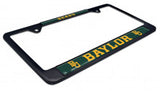 Baylor University Bears Black Metal License Plate Frame
