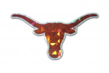 University of Texas Longhorn Orange Reflective Decal