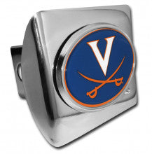 University of Virginia Cavaliers Colors Chrome Metal Hitch Cover