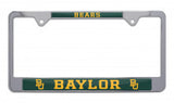Baylor University Bears Metal License Plate Frame