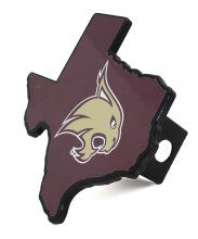 Texas State University Bobcats Large Metal Hitch Cover