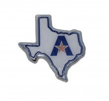 University of Texas Arlington State Shape Colors Metal Auto Emblem