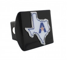 University of Texas Arlington Black Metal Hitch Cover