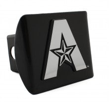 University of Texas Arlington Black Metal Hitch Cover