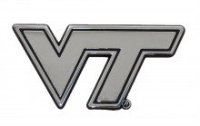 Virginia Tech Hokies Metal Auto Emblem
