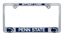 Penn State Nittany Lions 3D Metal License Plate Frame