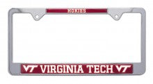 Virginia Tech Hokies Metal License Plate Frame