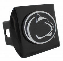 Penn State Nittany Lions Black Metal Hitch Cover