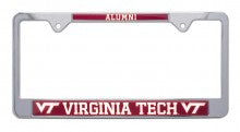 Virginia Tech Alumni Metal License Plate Frame-Alumni