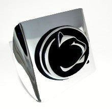 Penn State Nittany Lions Chrome Metal Hitch Cover
