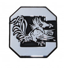 University of South Carolina Gamecocks Metal Auto Emblem