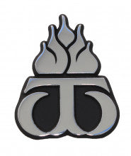 West Texas A&M Flame Metal Auto Emblem