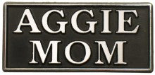 Texas A&M Aggie Mom Metal Auto Emblem