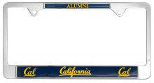 University of California Berkeley Alumni Metal License Plate Frame
