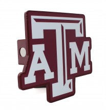 Texas A&M Colors Large Metal Hitch Cover