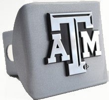 Texas A&M ATM Silver Metal Hitch Cover