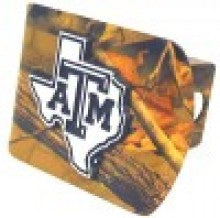 Texas A&M ATM Debossed Camo Metal Hitch Cover