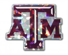 Texas A&M Maroon Reflective Decal