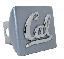University of California Berkeley on Silver Metal Hitch Cover
