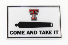 Texas Tech University Come and Take It Metal Auto Emblem