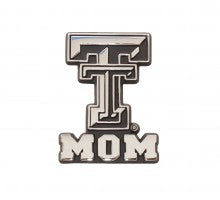 Texas Tech University MOM Metal Auto Emblem