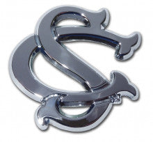 University of South Carolina Chrome Metal Auto Emblem