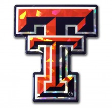 Texas Tech Red Reflective Decal