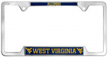 West Virginia Alumni Metal License Plate Frame