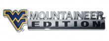 West Virginia Mountaineer Blue Edition Emblem