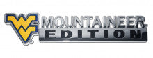West Virginia Mountaineer Gold Edition Emblem